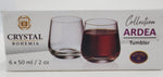 2 OZ 6 PC  SHOT GLASS - ARDEA