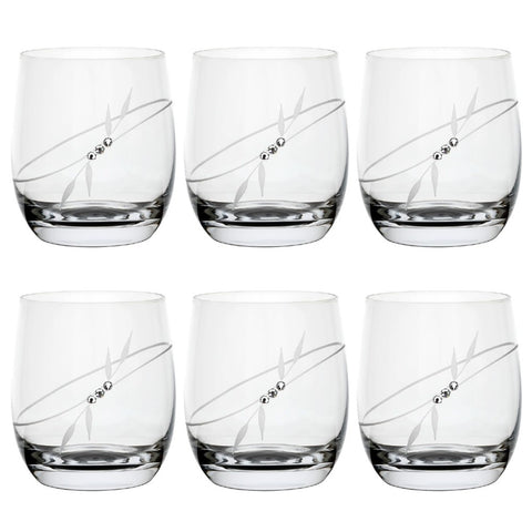 350ML-6PC HANDMADE DOF GLASS