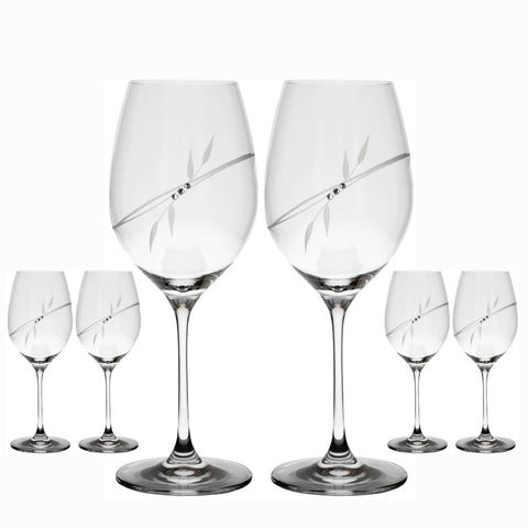 470ML-6PC HANDMADE  WINE GLASS