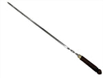 23.7"x0.5" SKEWER-BROWN HANDLE