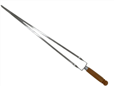 24"x0.5-2 LINE SKEWER-WOOD HANDLE