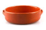 6.5"x2.75" CLAY DISH- ROUND