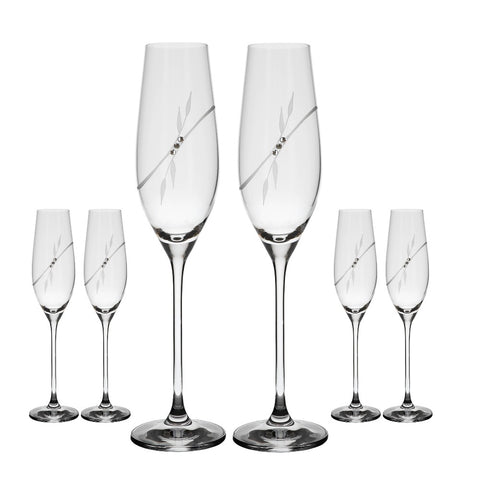 210ML-6PC CHAMPAGNE GLASS