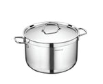 6.8L S/S POT W/LID - 10.75"x5"