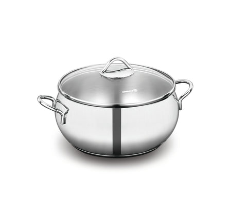 4.9L S/S  POT W/LID - 8.75"x4.25"