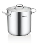 10.5L S/S POT W/LID - 9.75"x9.75"