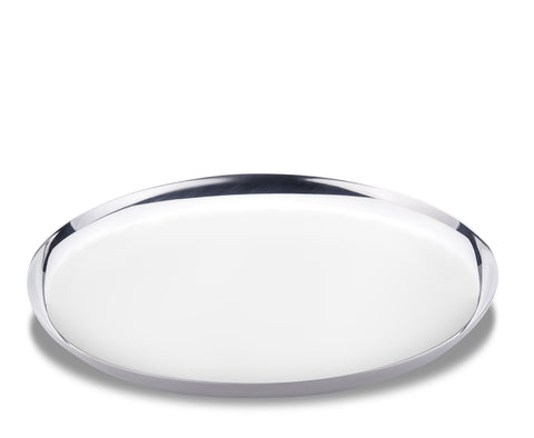 12" S/S TRAY-ROUND