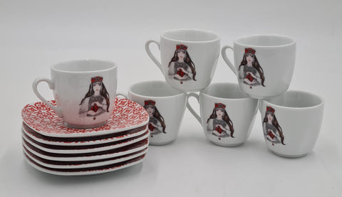 6 PC COFEE SET