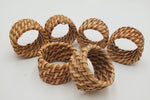 6 PC NAPKIN RING-1.75"x1"