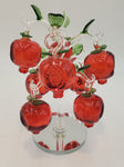 7.75"X5.5" FRUIT GLASS DECOR