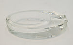 5"x3" GLASS ASHTRAY-OVAL