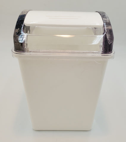 10" PLASTIC TRASH CAN-RECTANGLE