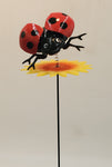 GARDEN STAKE-LADYBUG