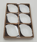 6PC SMALL PORCELAIN DISH-SQUARE