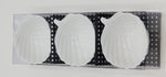 3 PC SMALL PORCELAIN DISH - 4"x3.5"