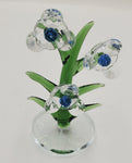 3.5"x1.75" MINI DECORATIVE GLASS TREE