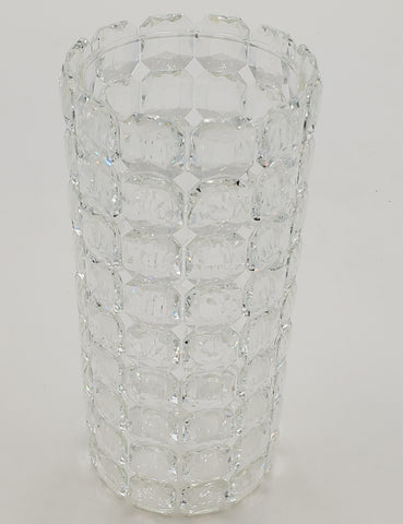 8"x3.5" GLASS VASE