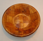 12"x4" WOODEN BOWL-ROUND