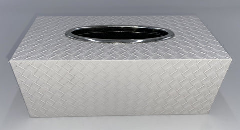 9.25"x4.75"x3.5" NAPKIN HOLDER -WHITE