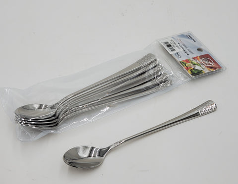 6 PC COFFEE SPOON-SILVER