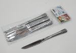 6 PC DESSERT KNIFE-SILVER