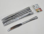 6 PC DINNER KNIFE-SILVER