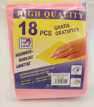 18 PC CLEANING CLOTH