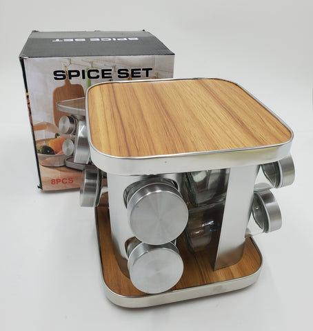 8 PC SPICE RACK