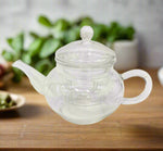 8.5OZ MINI GLASS TEA POT