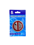 2.5" NO SMOKING SIGN-ADHESIVE