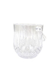 4.75"x5" CLEAR PLASTIC ICE BUCKET