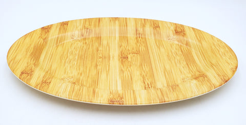 13.5"x10" OVAL MELAMINE PLATTER