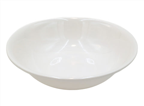 6.75"x3" MELAMINE BOWL-WHITE