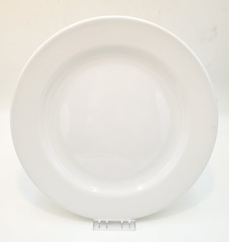 13.75" MELAMINE PLATTER-WHITE