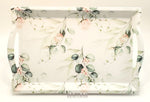 20"x13" MELAMINE TRAY-FLOWER