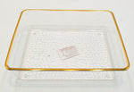 7.75"x6.25" DRAW ORGANIZER-CLEAR/GOLD