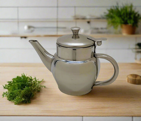 12OZ S/S TEA POT