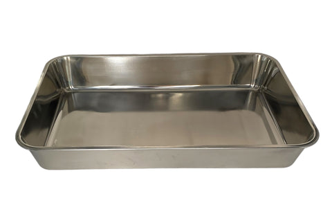 22.75"x14.5"x3.5" S/S BAKING PAN-RECTANGLE