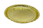 11.75"x2" ROUND TRAY-GOLD