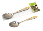 6 PC TEA SPOON-SILVER/GOLD