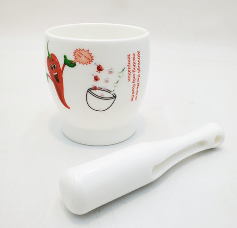 3.5"x4" PLASTIC MORTAR & PESTLE