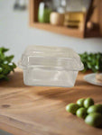 5.5"x3" - 12 OZ CLEAR CONTAINER W/LID