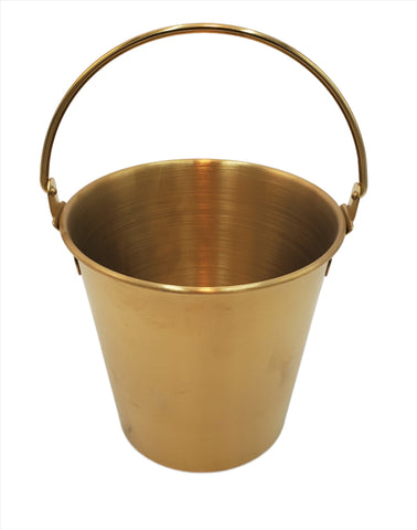 5"x5" ICE BUCKET - GOLD