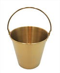 6"x6" ICE BUCKET - GOLD