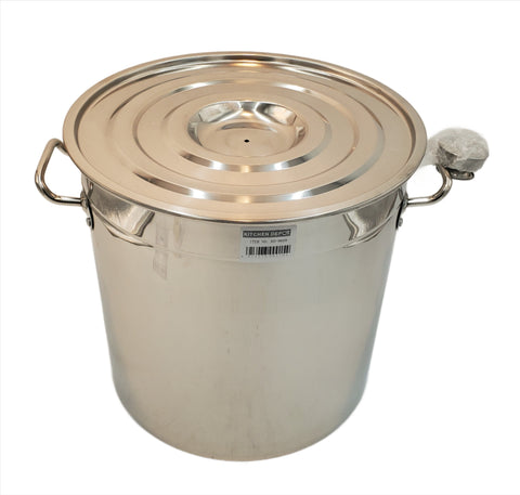 14"x14" S/S POT  47QT