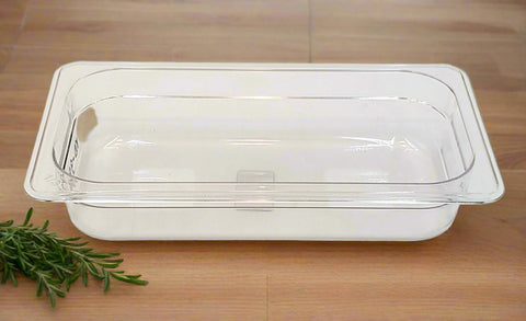 13"x7"x3" CLEAR PAN -2L