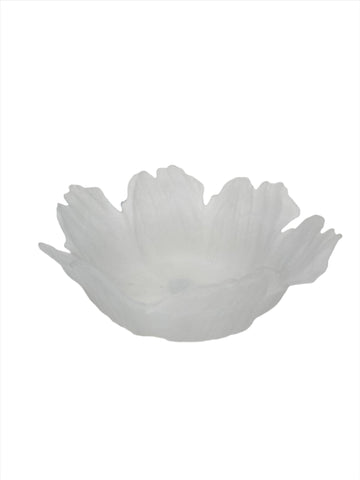 9"x3.5" FROSTED GLASS BOWL