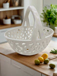 7.5"x5.5"x8" FRUIT BASKET-OVAL