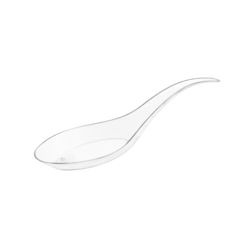 4.6" MINI SPOON- CLEAR- 50 PC