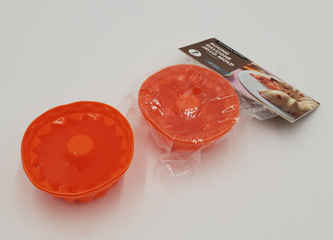 SILICONE JELLO MOLD- 2 PC-ROUND